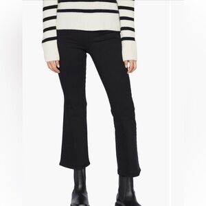 Frame Jetset Crop High Rise Mini Boot Jeans